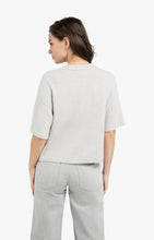 Load image into Gallery viewer, Knit Cardigan with Wide Sleeves - Grey