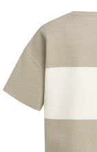 Load image into Gallery viewer, Knit Top with block stripe detail