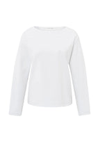 Load image into Gallery viewer, Long Sleeve Cotton Top with Seam Details