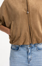 Load image into Gallery viewer, Oversize suedine jacket