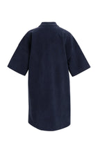 Load image into Gallery viewer, Relaxed Fit Polo Dress - Navy
