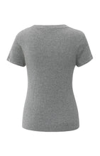 Load image into Gallery viewer, Cotton Blend Fine Knit Sweater - Grey