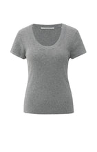Load image into Gallery viewer, Cotton Blend Fine Knit Sweater - Grey