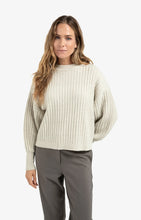 Load image into Gallery viewer, Ribbed Sweater - Cloud Grey