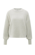 Load image into Gallery viewer, Ribbed Sweater - Cloud Grey