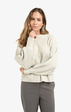 Load image into Gallery viewer, Ribbed Sweater - Cloud Grey