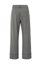 Load image into Gallery viewer, Trouser with turned up cuffs - Dark Taupe
