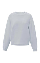 Load image into Gallery viewer, Loose Fit Cotton Sweater - Grey Dawn Blue