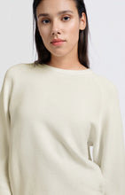 Load image into Gallery viewer, Loose Fit Cotton Sweater - Off White