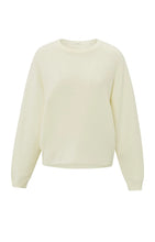 Load image into Gallery viewer, Loose Fit Cotton Sweater - Off White