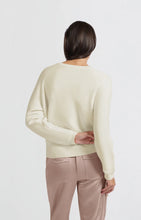 Load image into Gallery viewer, Loose Fit Cotton Sweater - Off White