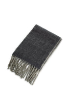 Load image into Gallery viewer, Soft woven scarf with fringe - Full Moon Grey