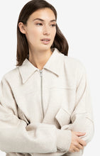 Load image into Gallery viewer, Sweatshirt Jacket with pockets and zip - Slate Grey Melange