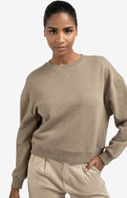 Load image into Gallery viewer, Cotton Sweatshirt - Caper Melange