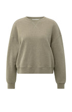 Load image into Gallery viewer, Cotton Sweatshirt - Caper Melange