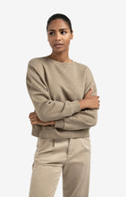 Load image into Gallery viewer, Cotton Sweatshirt - Caper Melange