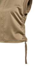 Load image into Gallery viewer, Top with drawstring details - Teak Brown