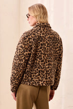 Load image into Gallery viewer, Boucle Leopard Print Coat