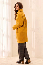 Load image into Gallery viewer, Boucle Button Front Coat - Amber