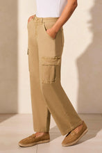 Load image into Gallery viewer, Brooke High Rise Wide Leg Cargo - Olive
