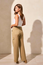 Load image into Gallery viewer, Brooke High Rise Wide Leg Cargo - Olive