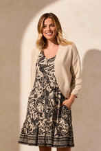 Load image into Gallery viewer, Cotton Cocoon Cardigan - Safari