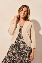 Load image into Gallery viewer, Cotton Cocoon Cardigan - Safari