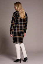 Load image into Gallery viewer, Long Plaid Coatigan