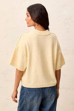 Load image into Gallery viewer, Lightweight Drop Shoulder Crew Neck Sweater - Chantilly