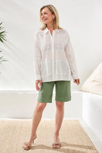 Load image into Gallery viewer, Embroidered Cotton Voile Blouse