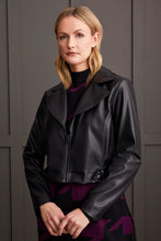 Load image into Gallery viewer, Faux Leather Biker Jacket