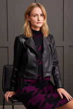 Load image into Gallery viewer, Faux Leather Biker Jacket