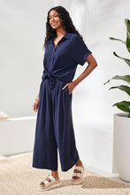 Load image into Gallery viewer, Pleated Flowy Pant - Nautical