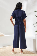 Load image into Gallery viewer, Pleated Flowy Pant - Nautical