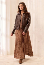 Load image into Gallery viewer, Faux Leather Jacket - Dark Chocolate