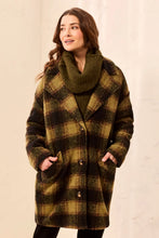 Load image into Gallery viewer, Plaid Cocoon Coat