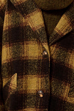 Load image into Gallery viewer, Plaid Cocoon Coat