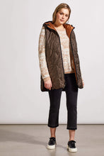 Load image into Gallery viewer, Reversible Hooded Puffer Vest - Walnut