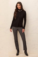Load image into Gallery viewer, Ribbed Cardigan - Black