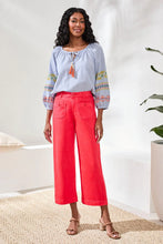 Load image into Gallery viewer, Sophia High Waist Kick Flare Pant - Coral