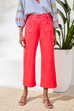 Load image into Gallery viewer, Sophia High Waist Kick Flare Pant - Coral