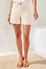 Load image into Gallery viewer, Stretch Twill High Rise Shorts - Canvas