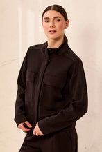 Load image into Gallery viewer, Techno Lux Zip Up Jacket - Black