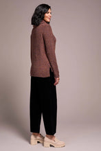Load image into Gallery viewer, Boucle Cowl Neck Sweater - Toffee