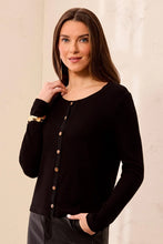 Load image into Gallery viewer, Wear Two Ways Long Sleeve Top - Black