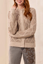 Load image into Gallery viewer, Mock Neck Cardigan - Birch