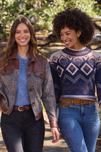 Load image into Gallery viewer, Mock Neck Printed Sweater