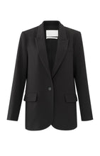 Load image into Gallery viewer, Oversized Blazer - Black