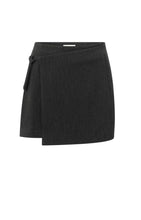 Load image into Gallery viewer, Woven Skort With Belt Detail