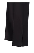 Load image into Gallery viewer, Wide Leg Trouser With Slit - Black